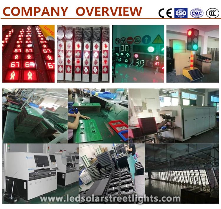 Production Process of Solar Powered Traffic Signs